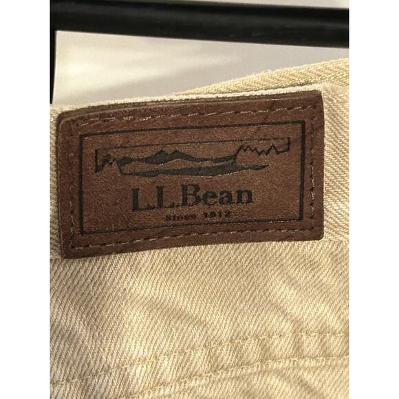 L.L. Bean Men's Size 36 x 32 Classic Fit Fleece Lined Denim Blue Jeans - Picture 3 of 4